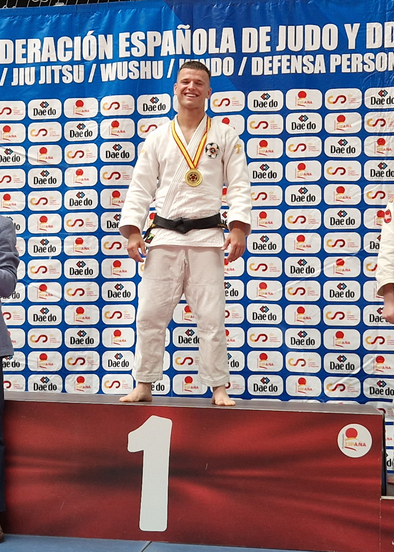JOEL RONCAL, ORO en el Campeonato de Espa&ntilde;a de Jiu-JItsu. Madrid 07-05-23